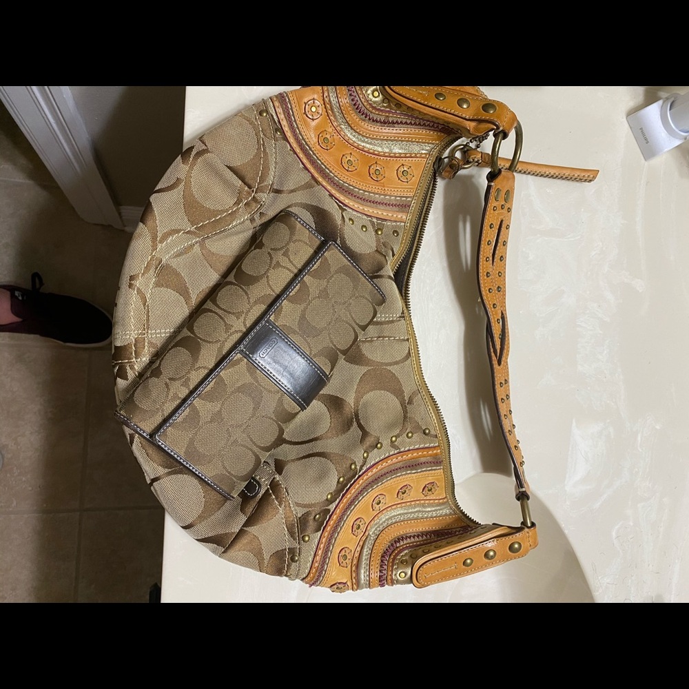 Coach Purse with Matching Wallet